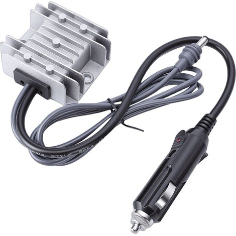 Adaptateur de convertisseur élévateur cc adapté pour Mini plat 12V/24V à 30V 3,5a, alimentation de voiture avec allume-cigare, camion RV hors réseau (1/5)