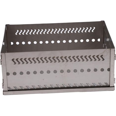 Support de Pierre de Sauna en Acier Inoxydable – Panier de Pierre de Sauna Portable Polyvalent pour Brûler du Charbon de Bois et du Bois – Capacité de 50 Kg Support de de pour la Maison, Le (1/5)
