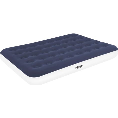 Matelas gonflable double 88119 - Facile à gonfler et à dégonfler - Design floqué - Camping, festivals, soirées pyjama et réunions de famille (1/5)