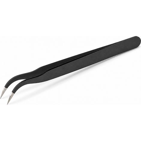 Pince brucelles ESD-15 pointe fine 0,8 mm vrac non imprimé (1/5)