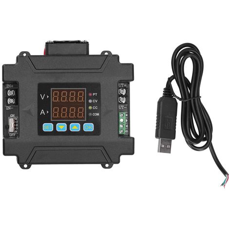 Alimentation réglable numérique 0-5A module de régulation abaisseur avec boîtier écran LCD (1/5)