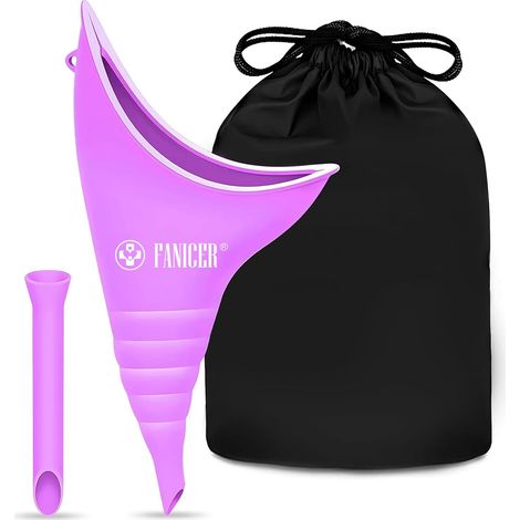 Female Urinal, Standing Pissing for Women, Portable Urinal for Women, Reusable, Funnel for Outdoor, Camping, Hiking, Festival, Travel (1/5)