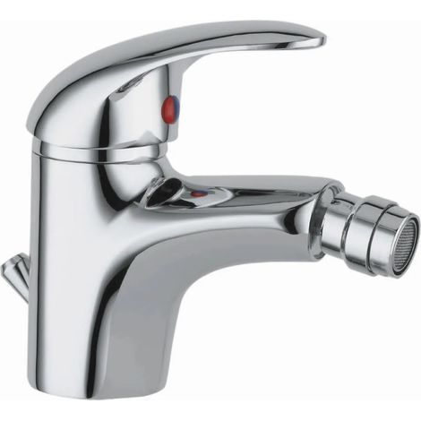 Eurorama - Miscelatore Bidet Cromato Con Piletta A Saltello 1" 1/4 - Serie: Prima