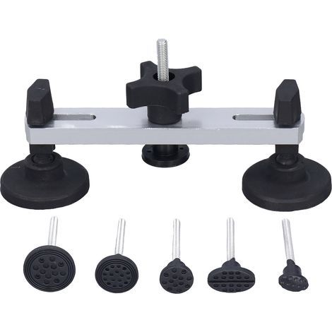 Luocute Kits de Réparation de Bosses sans Peinture, Outils de Débosselage de Pont D'extracteur de Bosses pour Carrosserie de Voiture, Moto, Réfrigérateur, Machine à Laver, Réparation de (1/5)