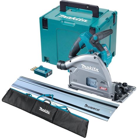 Makita SP001GZ03 40v MAX XGT Brushless Plunge Cut Circular Saw 1x1.5m Rail + Bag (1/5)