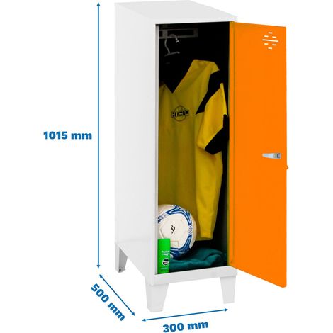Simonrack Mini Metall Schrank Orange 101,5 cm