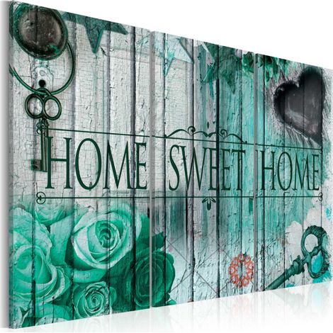 Tableau Imprimé "By Emerald Mist" 80 x 120 cm (1/2)