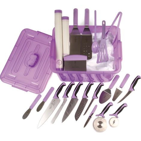 Kit anti allergènes violet - 305 x 508 x 305 mm - MERCER CULINARY (1/3)