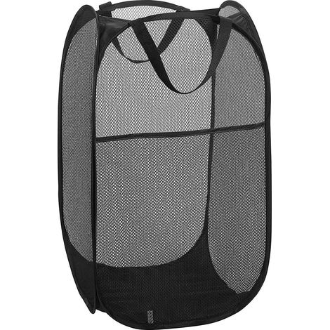 LAN panier à linge pliable, panier à linge pop-up, grand panier à linge- 58 x 36 x 36 cm (1/5)