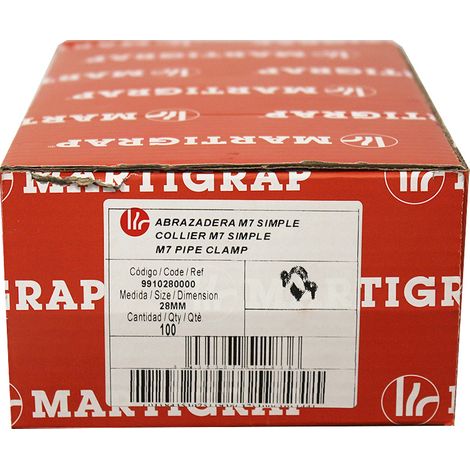 100 colliers simple M7 x 150 - Tube Ø28 - Arcanaute (1/4)