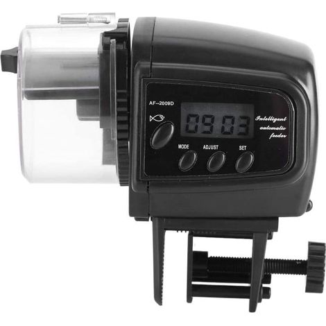 Distributeur de Poisson, Distributeur Automatique de Nourriture de réservoir électronique d'aquarium électronique d'affichage à Cristaux liquides Digital LCDdistributeur Poisson Distributeur Poisson (1/5)