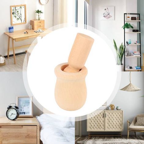 1 Set mit 10 Matrjoschka-Puppen aus Holz, kreatives Hobby und Heimdekoration.