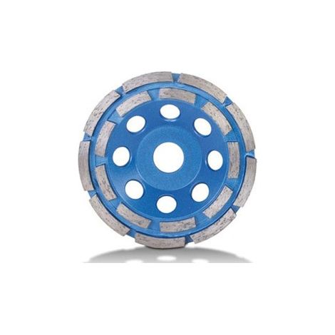 Meule à Ebarber Beton double couronne RUBI  125 mm