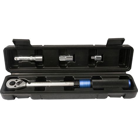 Jeu de clés dynamométriques réglables,Kit de clés à douille 10-60 N.m Outil à main Accessoire de réparation de vélo moto voiture (1/5)