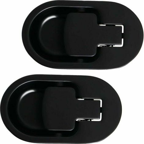 XVX Levier de Fauteuil et Canapé Inclinable Relax, Manche en Métal D'aluminium Solide Noir sans Cable (2 Pièces),dolaso (1/5)