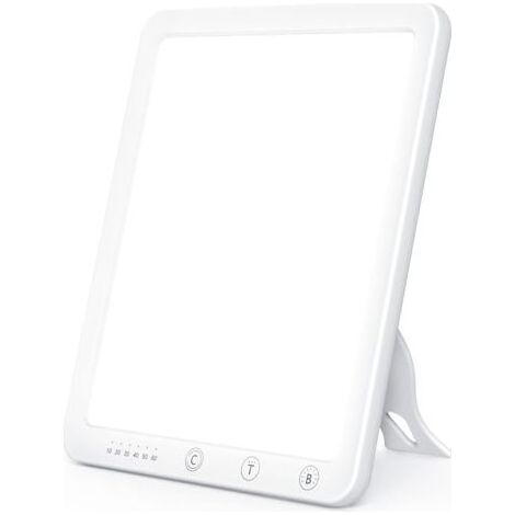 Tageslichtlampe – mit einstellbaren Lichtfarben, Helligkeit und Timer-Funktion, flimmerfrei, mit Touch-Steuerung und Speicherfunktion (1/5)