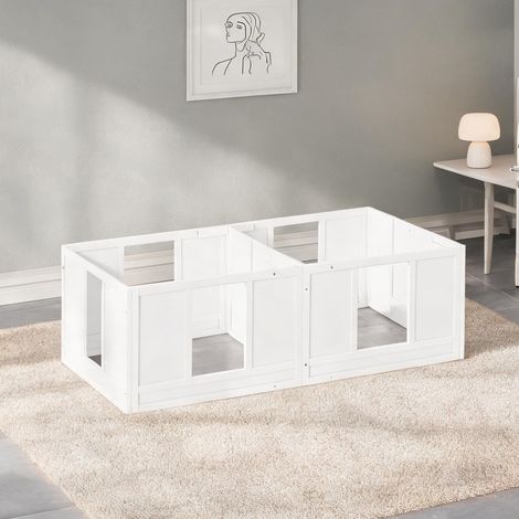Barrière pour chien en kiefernholz MDF 164 x 80 x 48 cm (1/5)