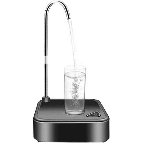 Distributeur d'eau de table pour cuisine et salle à manger, pompe à eau électrique portable pour bouteilles de 5 gallons et bouteilles universelles, chargement USB, distribution automatique de l'eau. (1/5)