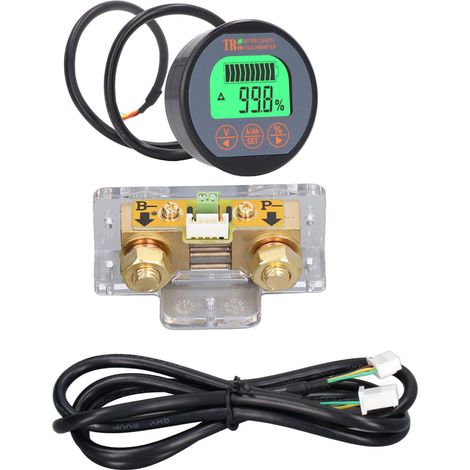 Wasserdichter 8-120V 500A Batteriedetektor mit Verpolungsschutz und Voltmeter-Spannungsanzeige (1/5)