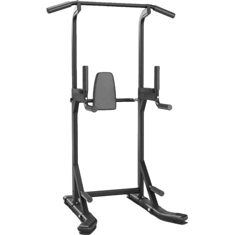 Barre de traction, design gain de place, capacité de poids de 450 lbs, Noir (1/2)