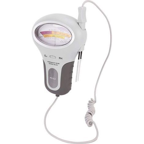 Testeur Numérique de Ph et de Chlore de Qualité d'eau Portable 2-en-1 pour l'Analyse de la Qualité de l'eau de Piscine Facile à Utiliser (1/5)