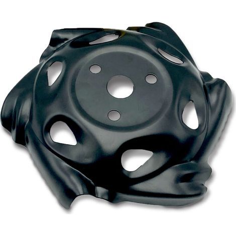 Tête débroussailleuse universelle métal 23,5cm – 6 côtés pour coupe nette – Compatible débroussailleuses standard – Installation facile (1/5)