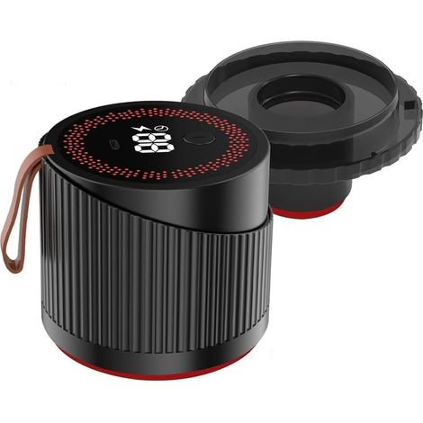 Kit de Mise sous Vide Électrique pour Bocaux, 4 en 1 pour Bocaux à Ouverture Large et Régulière, pour Bocaux et Bouteilles de Vin (1/5)