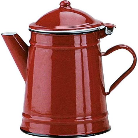 ibili Kaffeekanne konisch rot 0,5 Liter langlebig