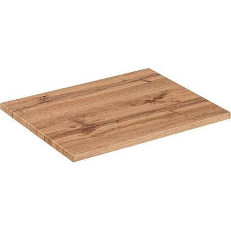 Plan für Waschtischunterschrank NOXERA – 60 cm – Farbe Eichenholz Wotan – Zum Aufstellen