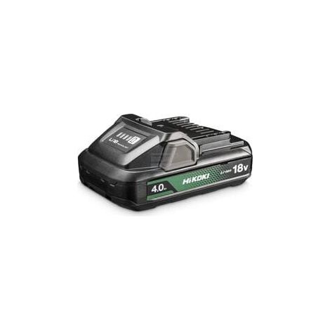 HiKOKI Akku BSL1840M (18V 4.0 Ah Akku, Li-Ion, 4-Stufen-LED Ladestandskontrolle)