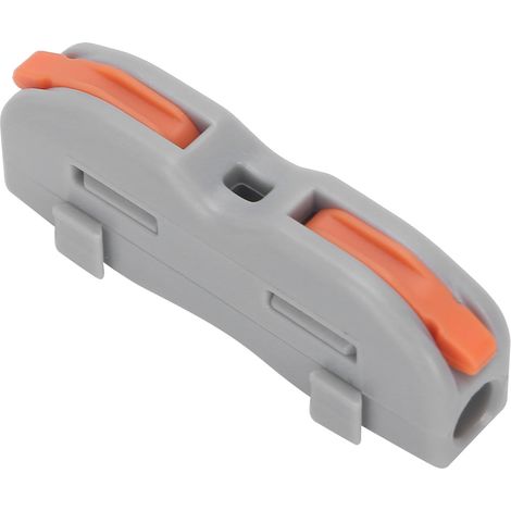 Lot de 50 bornes de conducteur, connecteurs rapides compacts pour fils souples et rigides, accessoires industriels SPL-1 (1/5)