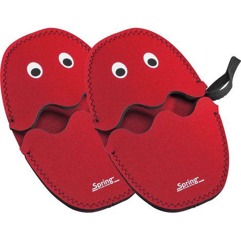 Spring - Set de 2 maniques Ghost rouge (1/2)