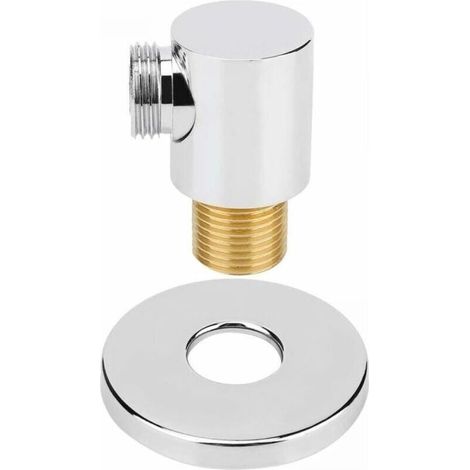 Raccord de tuyau de douche, accessoires de salle de bain muraux, support de bras de douche à main réglable (1/5)