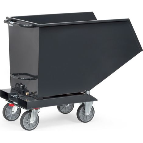 fetra Benne 4704 gris anthracite avec robinet de vidange