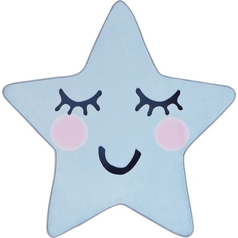 Kids Rug SIRIUS Light Blue 120 x 120 cm