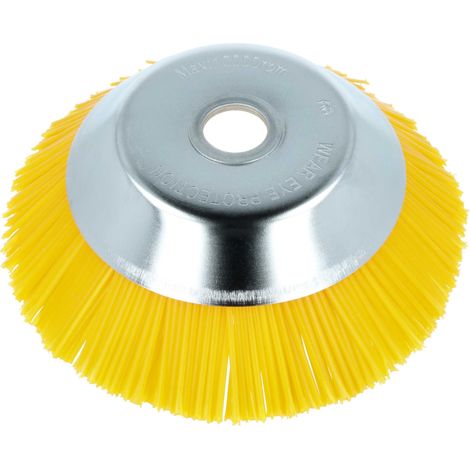 vhbw Spazzola diserbante in nylon compatibile con Kawasaki attrezzo da giardino, decespugliatore - Ø 20 cm