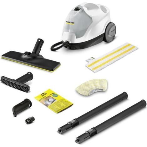 Kärcher – Nettoyeur vapeur SC 4 EasyFix – 2000 W – Pression 3,5 bars – Autonomie illimitée – Élimine jusqu'à 99,9 % des virus