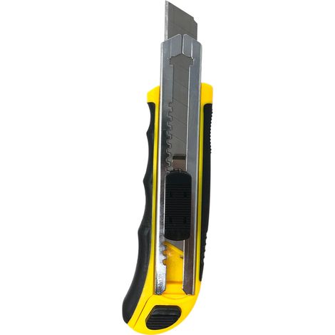 CUTTER MEDID AUS ABS + ELASTISCHE NACHFÜLLPACKUNG AUTOM 18MM 8 KLINGEN - 908