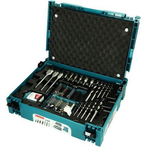 Makita B-43044 66 Piece Drill Bit Set in MakPac Case