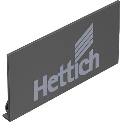 Hettich Clip AvanTech YOU 9257705 mit Logo anthrazit (1/2)