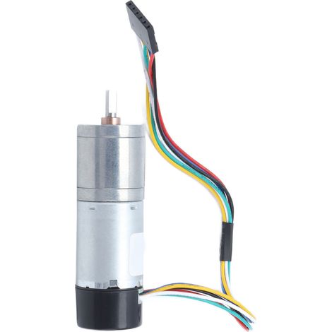 Moteur Réducteur DC 25GA en Alliage de Zinc 280RPM pour Robotique et Projets DIY (1/5)