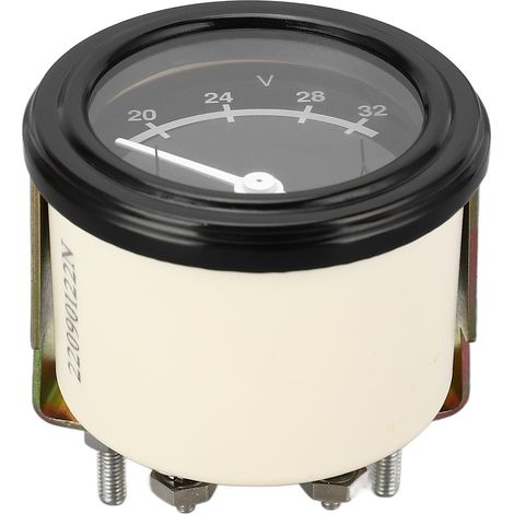 Voltmètre analogique 24V pour générateur diesel, compteur de tension pour pièces détachées Cummins (1/5)