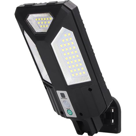 Lumière solaire extérieure détecteur de mouvement IP64 étanche 88 perles LED 2835 télécommande pour allée clôture (1/5)