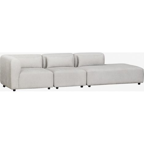 Divano modulare angolare in 3 pezzi Fogler con chaise lounge destra SKLUM            