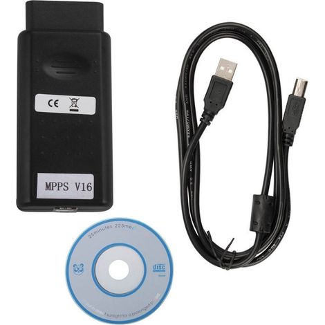 MPPS V16 ECU Flasher Chip Tuning Remapping Tool for EDC15 EDC16 EDC17 Inkl CHECKSUM