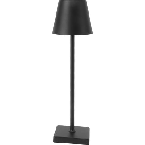 Lampe de table sans fil, 3 températures de couleur, batterie rechargeable 3600 mAh, lampe de bureau pour table basse, restaurant ou chambre. (1/5)