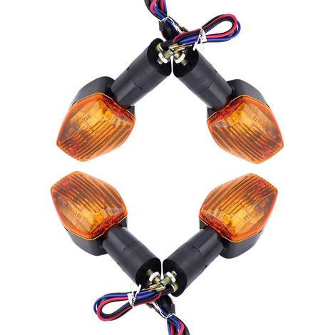 4 intermitentes para motocicleta, indicadores delanteros y traseros, compatibles con CBR600, CBR600RR, F5 y F4i - Yujia (1/5)