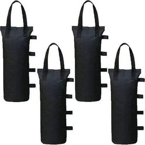 4 Pack Gazebo Weights for Gazebos and Arbors, Sand Weight Bags for Legs, Shade Tent, Parasol. (1/5)