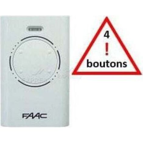 Télécommande FAAC XT4 868 SLH - 787010 (1/5)