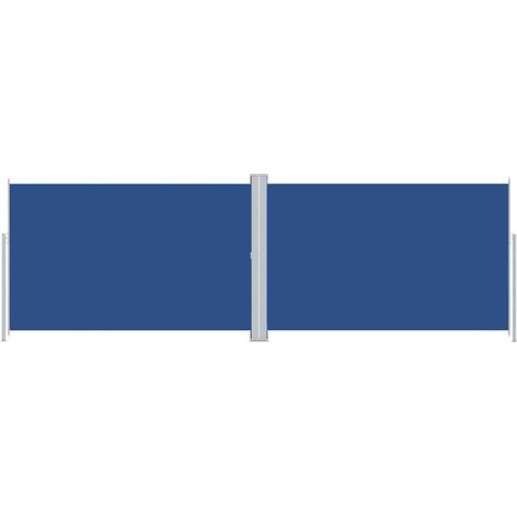 Maison Exclusive - Tenda da Sole Laterale Retrattile Blu 220x600 cm (1/5)